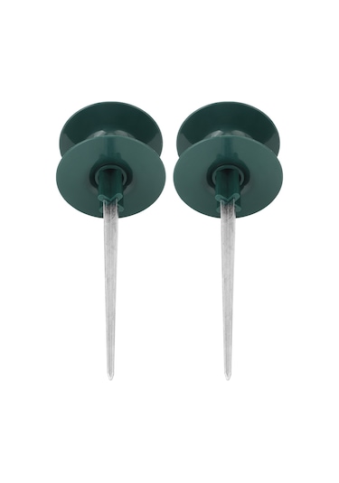 Kosona Bahçe Su Borusu Yönlendirici Çivi, Abs Ve Çinko Alaşımlı, Kayar Rulmanlı, Bitki Korumak, Kolay Kurulum, 2 Adet