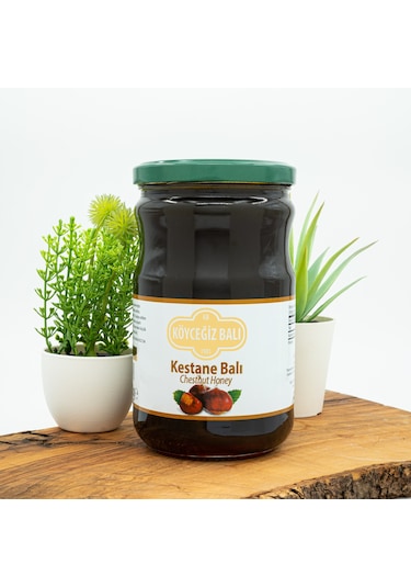 Köyceğiz Balı Kestane Balı Cam Kavanoz 850 G