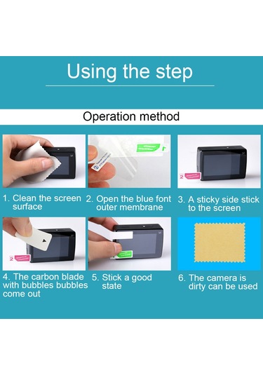 Ultra Net Lcd Ekran Koruyucu Muhafaza Cam Lens Koruyucu Film Xiaomi Xiaoyi Iı 4k Kamera İçin Diğer Çok Renkli