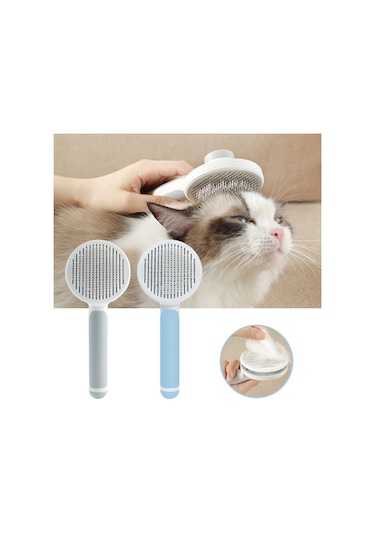 Kedi Kafalı Kendini Temizleyen Kedi Tarağı 7 x 20 cm