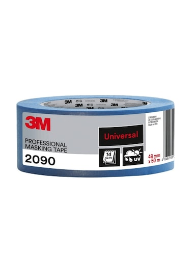 3m 2090 Maskeleme Bandı, Mavi 48mm X 50m