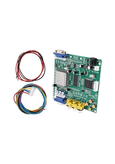 Gbs8200 Cga//yuv/rgb'den Vga Çıkışlı Arcade Jamma Oyun Hd Video Dönüştürücü Kartı Monitörden Lcd'ye Gbs-820kaiyi