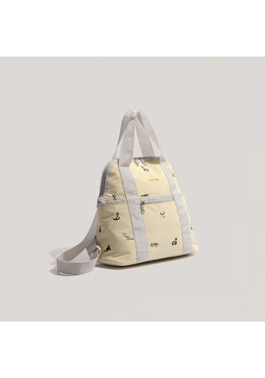 Charhp&kejnt Hakiki Kedi Nazik Kayısı Çok İşlevli Sırt Çantası Hafif Seyahat Anne Çantası Kadın Diğer