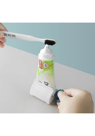 Banyo Dekoru İçin Çevirmeli Diş Macunu Tüp Krem Sıkma Aparatı Diğer