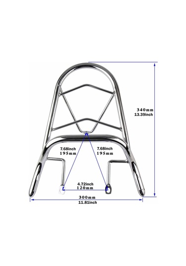 Suntek Arka Bagaj Rafı Modifikasyonu Sağlam Motosiklet