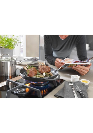 Staub Demir Döküm Kulplu Izgara Tava 26 Cm