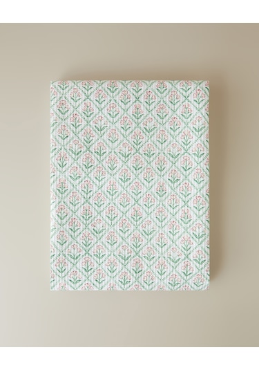 Bloom Crest Çift Kişilik Pike 200x220 Cm Yeşil