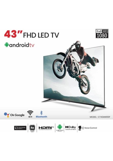 Conti CT43AN100F 43" 108 Ekran Uydu Alıcılı Android Smart LED TV