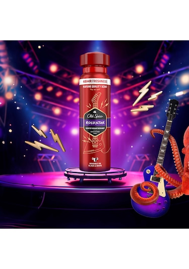 Old Spice Rockstar 48H Erkek Sprey Deodorant 150 ML