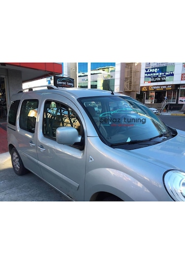Renault Kangoo Üst Port Bagaj Tavan Çıtası Siyah Gri 2009 Sonrası