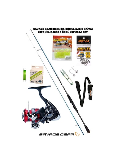 Savage Gear Sgs2 Ul Game 213cm 05-9gr Daiwa Ninja 23 Lt 1000 Lrf Olta Seti Standart