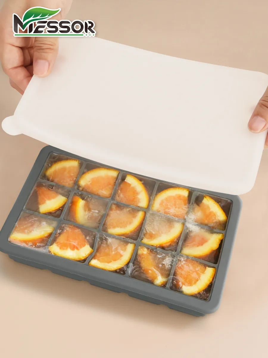 Messor Silikon Buz Kalıbı Seti 2 Parça 343048675 Gri