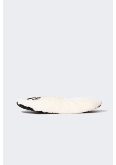 Defacto Kadın Kuzu Temalı Pelüş Ev Patiği V8033AZ24AUER2 Ekru