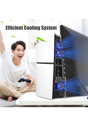 Ps5 Konsolu İçin Soğutma Fanı Ps5 Slim Oyun Aksesuarları Tp5-3538s
