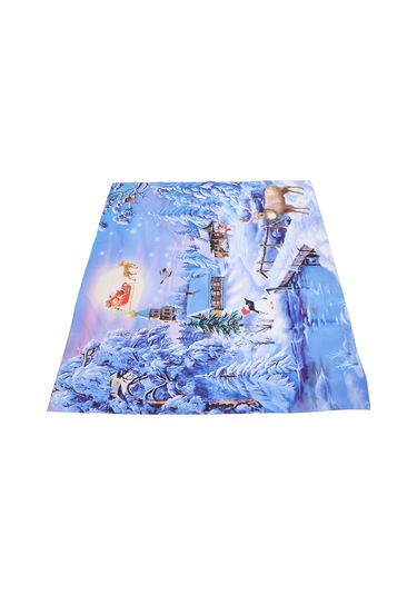 Xindoker Noel Dekorasyonu Tapestri: Yüksek Kaliteli Polyester Duvar Örtüsü, 150x130cm, Noel Desenli, Çok Amaçlı Ev Dekoru Ve Parti Arka Planı Diğer