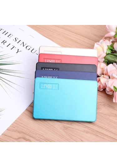 2.5'' Type-c - Usb 3.0 Harici Sabit Sürücü Taşınabilir Hdd Yüksek Aktarım Hızı Masaüstü/dizüstü Bilgisayar İçin Tak Ve Çalıştır 80 Gb Altın