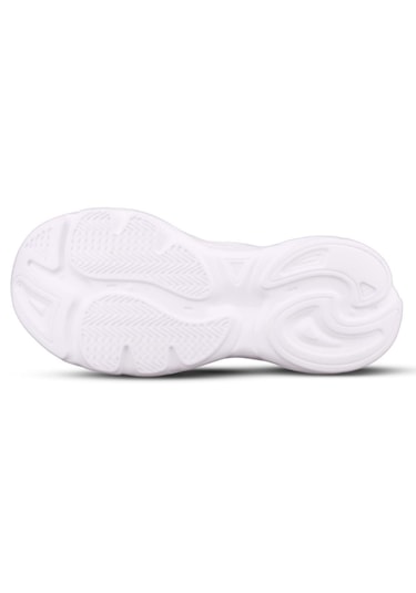 Mp 242-2076 Beyaz Yeşil Kadın Bağcıklı Spor Ayakkabı Beyaz - Yeşil