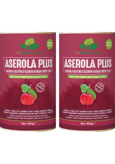 Aserola Eki İçeren Karışık Bitki Tozu 2 x 150 G
