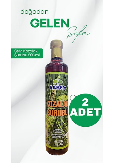 Es Fabey Selvi Kozalak Şurubu 2 x 500 ML