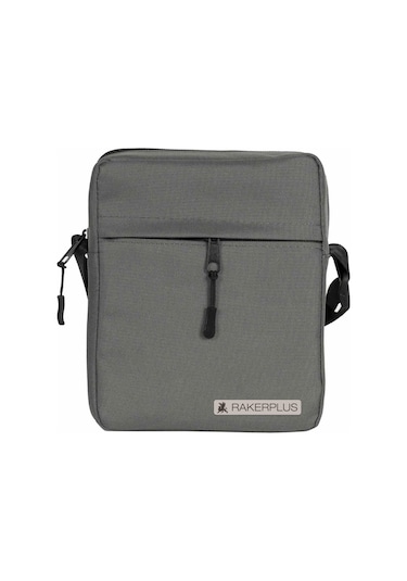 Rakerplus Gri 20x16x8 Cm Unisex Omuz Çantası Gri