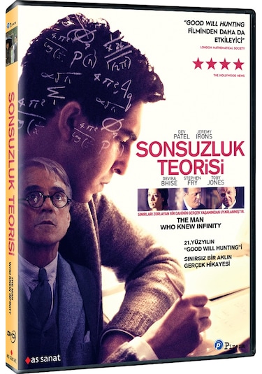 Sonsuzluk Teorisi - The Man Who Knew Infinity Dvd