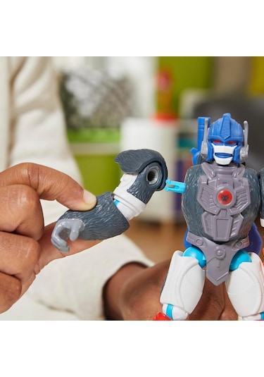 Transformers Mixmashers Optimus Primal Figür Değiştirilebilir Parçalı Oyuncak 4+ Yaş Transformers