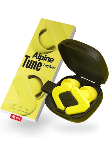 Tune Hifi Konser Kulak Tıkaçları, 19 Db Net Ses Koruması, Sarı