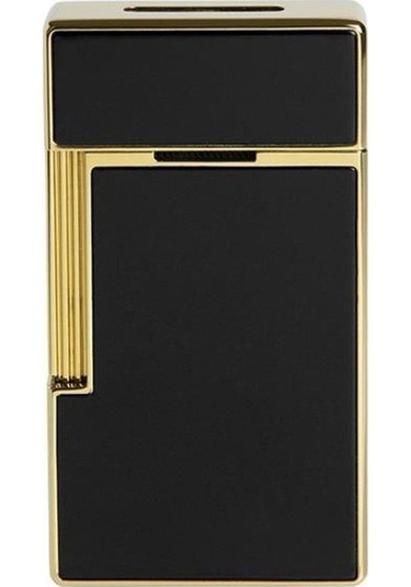 S.t. Dupont Bq Big D Golden Shiny Black Lacquer Çakmak 25002