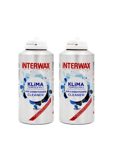 Interwax Limon Kokulu Klima Temizleyici Klima Fresh 2 x 150 ML