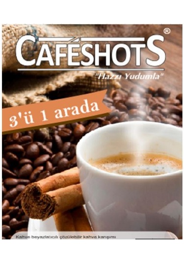 Cafeshots 3'ü 1 Arada Hazır Kahve 1 KG