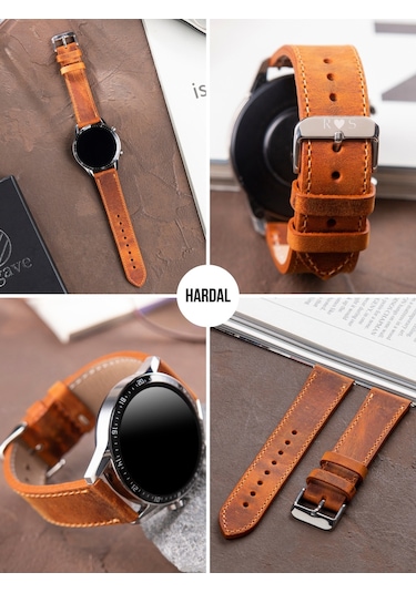 Huawei Watch Gt2 E Pro Gt3 Pro Gt4 Deri Saat Kayışı Kordon 22mm