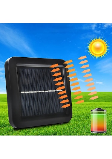 Gaman F100 Cob Led Güneş Enerjili 3 Mod Sensörlü 5 M Kablolu Solar Lamba