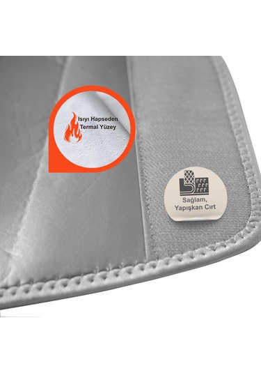 Joinfit Termal Sauna Bel Göbek Eritme Incelme Terleme Korsesi Termal Sauna Kemer Xlarge Gri