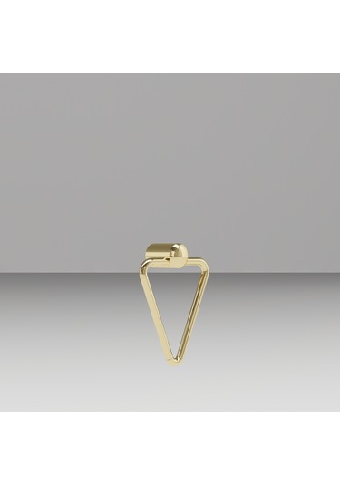 Zirve Üçgen Dolap,çekmece Metal Mobilya Kulbu 4 Adet Altın