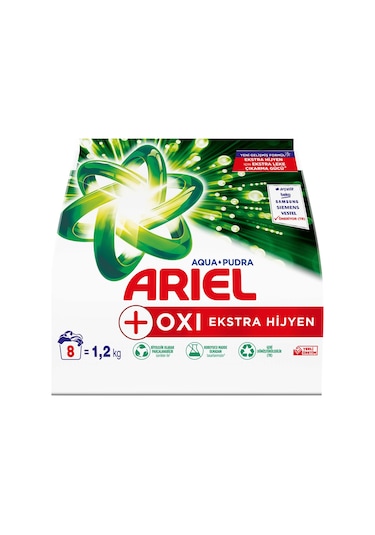 Ariel Oxi Aquapudra Toz Çamaşır Deterjanı 1200 G