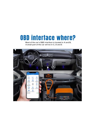 Leezsing Konnweı Kw906 Bluetooth Obd Araç Tanı Cihazı - Android & İos Uyumlu