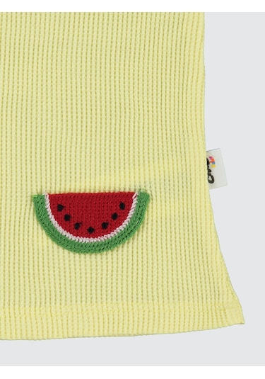 Civil Baby Kız Bebek Şortlu Takım 6-18 Ay Sarı Sari