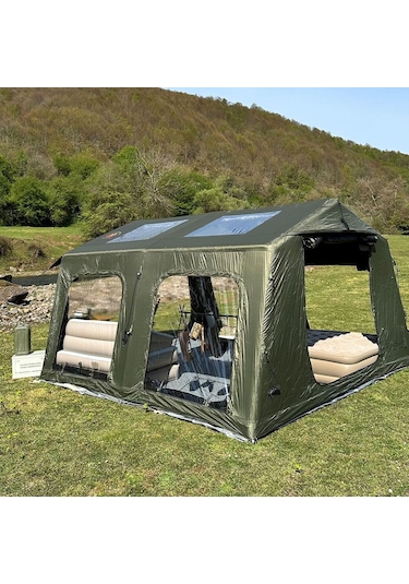 Shufa Galaksi 13.68 M² Şişme Çadır 380x360x220cm Y Çok Renkli