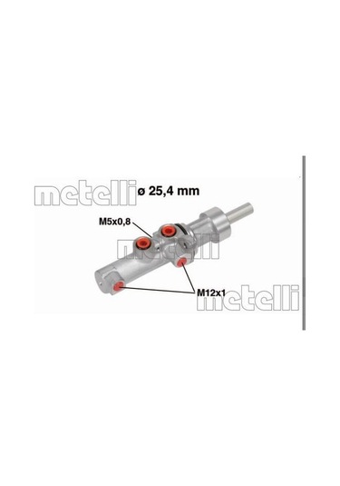 METELLI 5-752 Ana Merkez Alüminyum Mercedes Sprinter 209 211 … 309 313 315 Cdı VW Crafter 2,5TDI 2006-