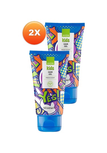 Avon Kids Yes Fresh Kokulu Saç Jölesi 2 x 50 ML
