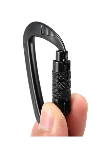 2 Adet Dönme Karabina Klipsi 360 Döner Spinner Karabina Küçük Otomatik Kilitli Karabina 4kn