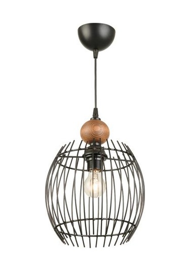 Safir Light Fiorenze Metal Sarkıt - Siyah - 80 Cm Siyah