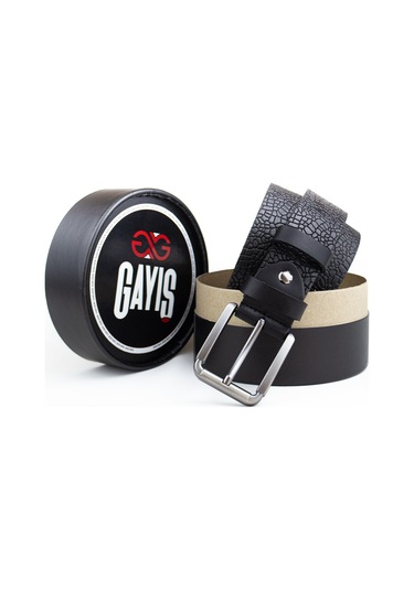 Özel Kutu Desenli Hakiki Deri Erkek Kot-kumaş Pantolon Kemeri