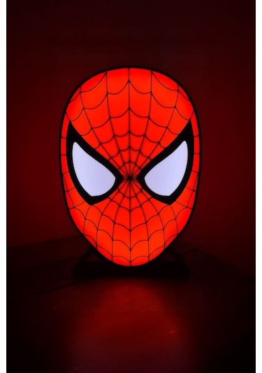 Spider-man Tasarımlı Gece Lambası Çok Renkli
