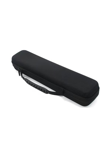 Airstrait Saç Düzleştirici İçin Taşınabilir Seyahat Su Geçirmez Depolama Sert Çanta Siyah