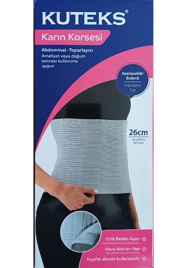 Kuteks Toparlayıcı Karın Korsesi