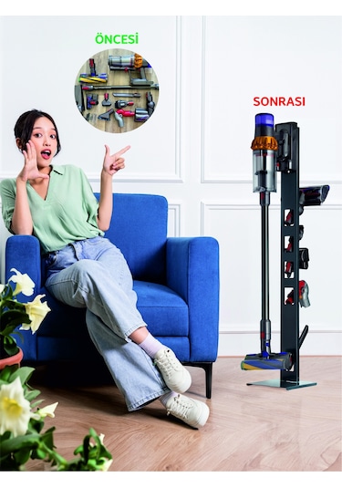 Bumech Stark -philips-Bosch Uyumlu-xiaomi  Dikey Süpürge Standı