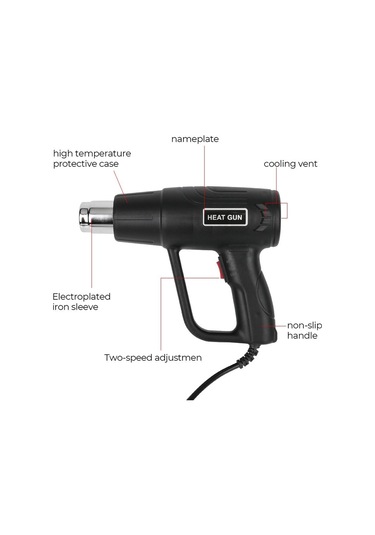 Jms 2000 W 50 Hz Elektrikli Sıcak Hava Tabancası