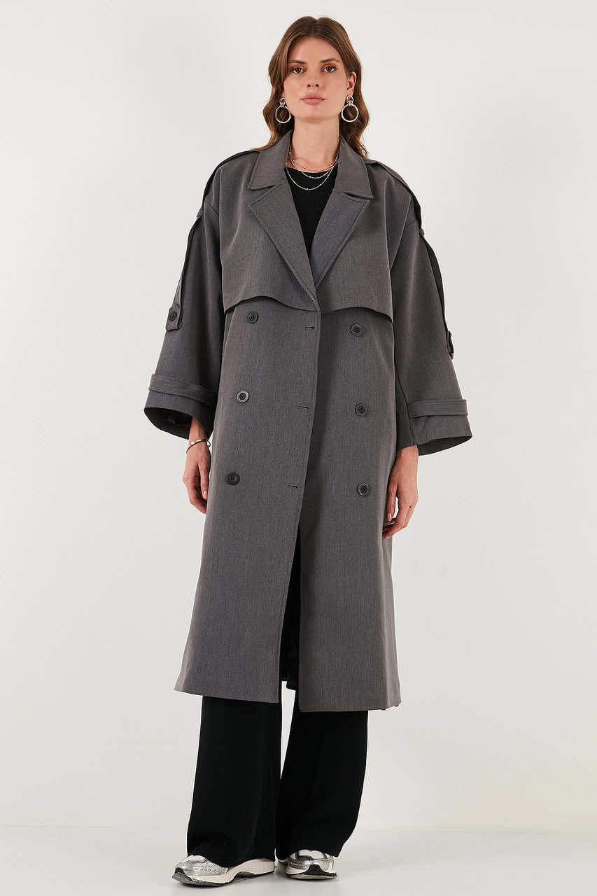 Lela Bayan Trençkot 6839476 Antrasit Antrasit