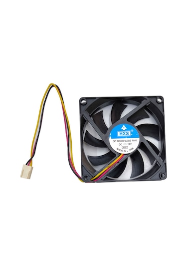 8cm 12v 3 Pinli Fan 8cmx8cmx1.5cm 12v 8cm Fan